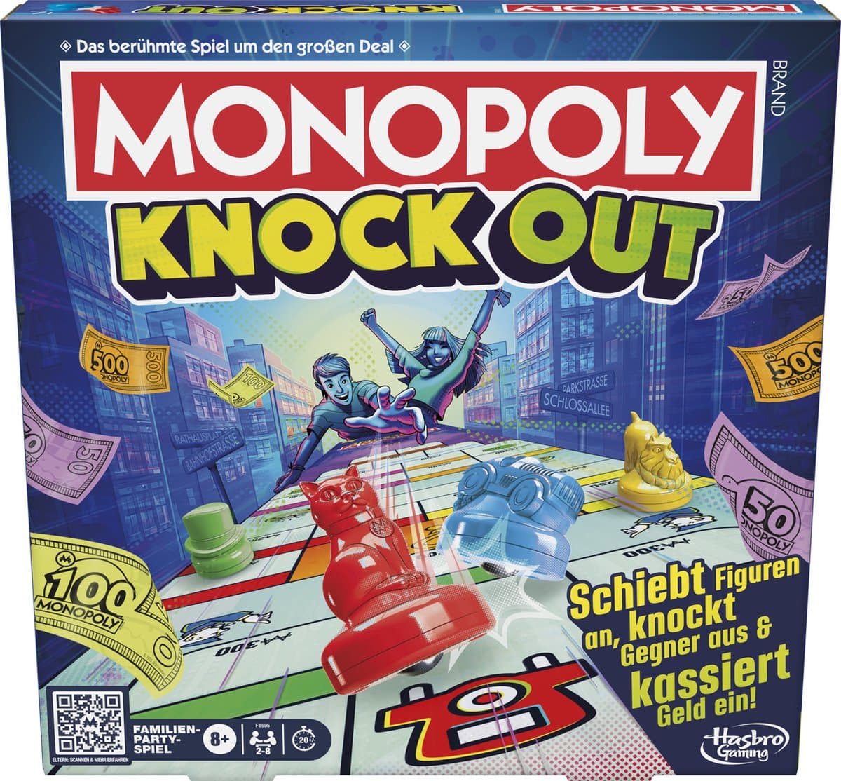 Monopoly Knockout 20 min Bordspel Economische simulatie