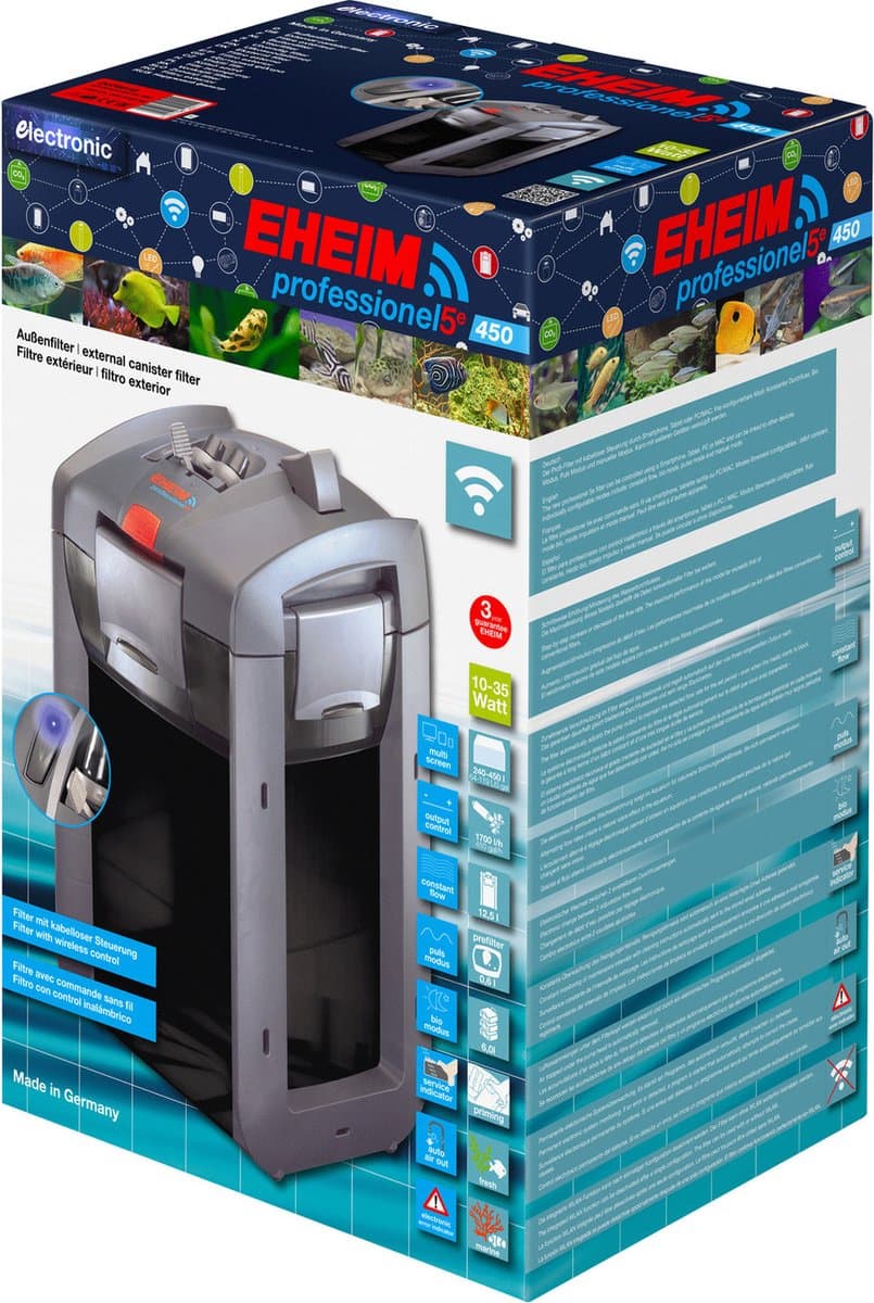 Eheim professional 450 - Buitenfilter - Digitale Bediening