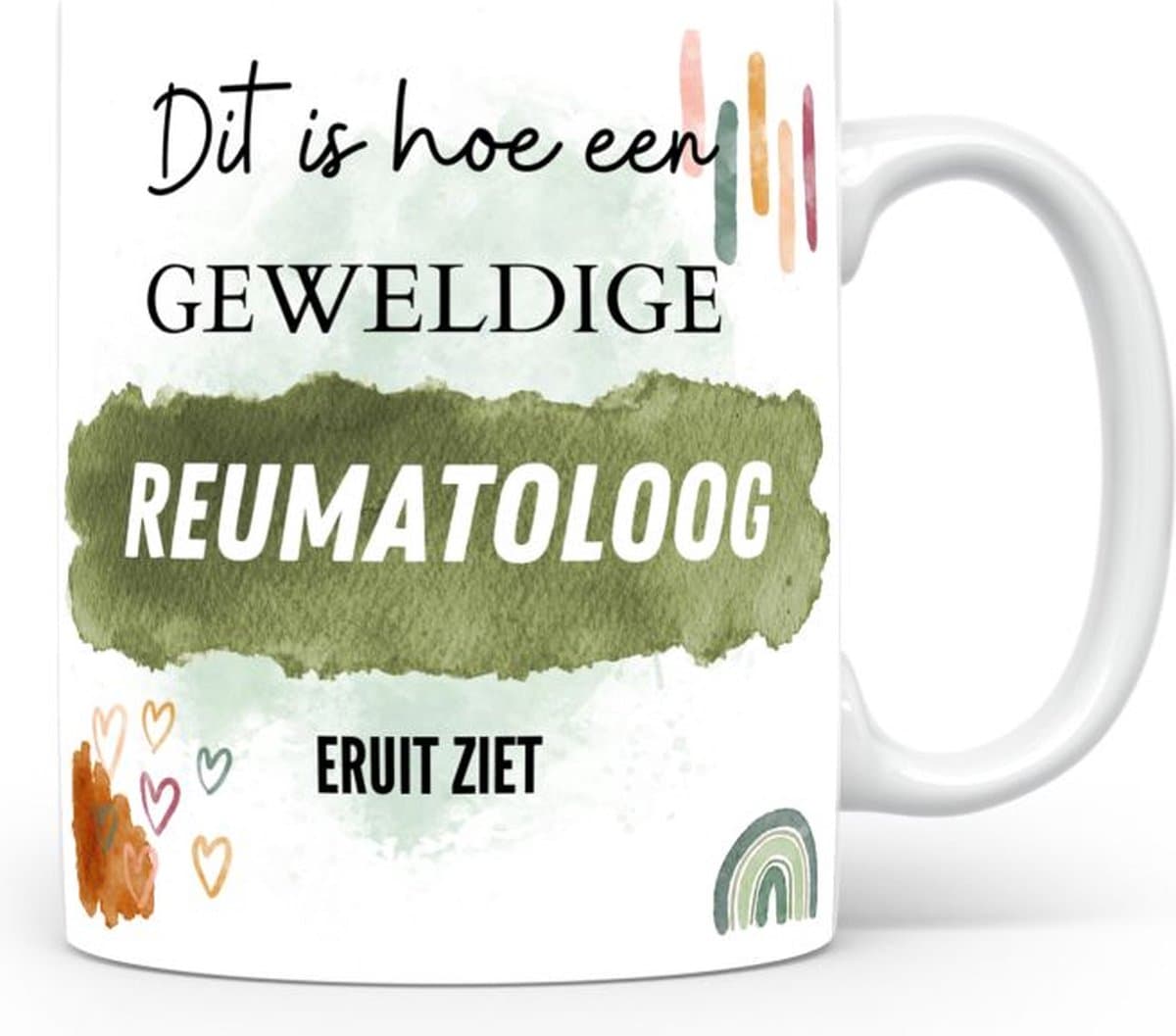 Mok bedrukken met beroep Reumatoloog