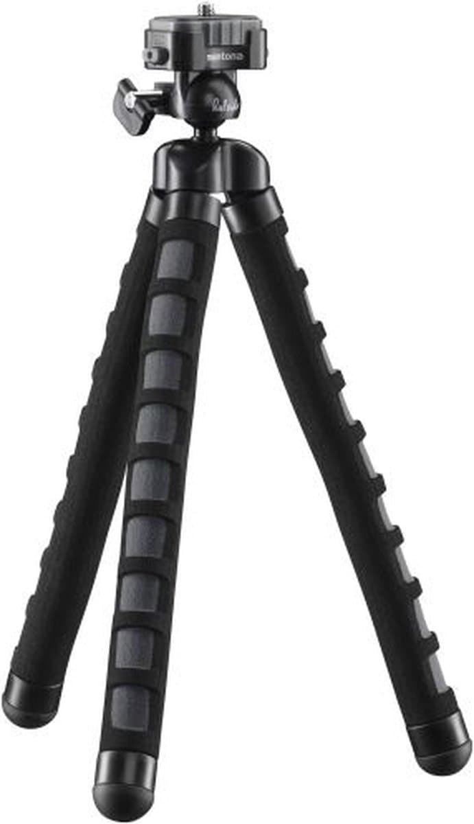 Mantona 21400 tripod Digitaal/filmcamera 3 poot/poten Zwart, Grijs