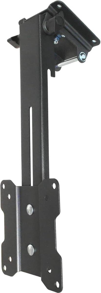 Plafondbevestiging voor Zwarte LCD LED TV PC Monitoren - Schuin Dak Camper Truck Opvouwbaar VESA 75 100 Model: L87B