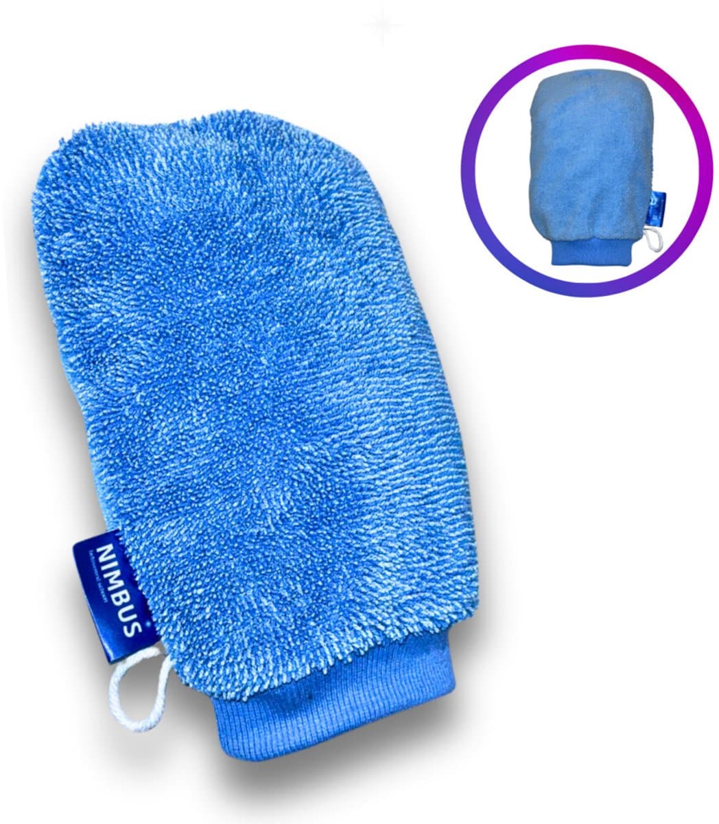 NIMBUS Magic Schoonmaakhandschoen - Scrubhandschoen - Washandschoen - Droogdoek Badkamer, Auto en Ramen