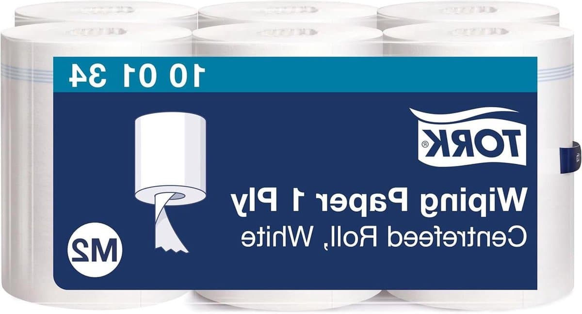 Polishing Paper Rolls - Cleaning Paper Wipes - Snel Oppervlakken Reinigen - Streeploos en Pluisvrij - 6 x 275m - Wit