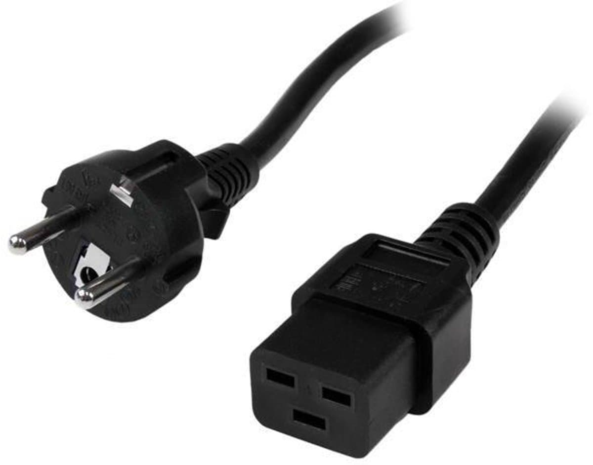Manhattan Stroomkabel Iec320 Schuko 16A Voor Monitoren En Computers 2,5M