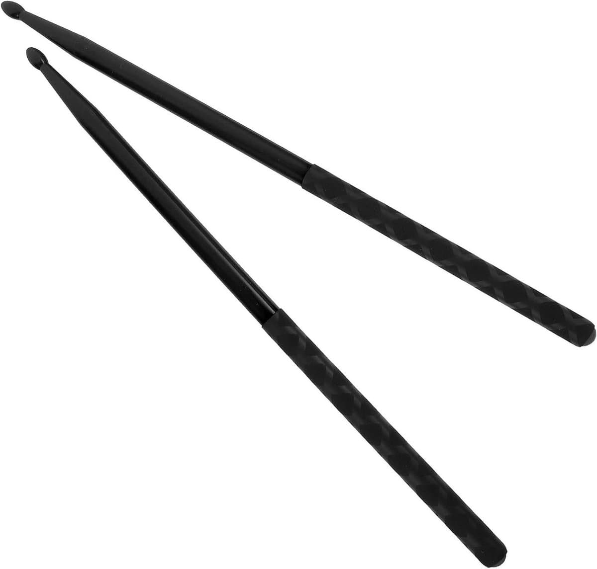 Drumstokken - Percussie stokken - Muziek Maken - Antislip Handvat - 38.37 cm - Zwart