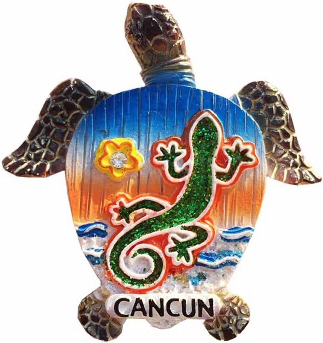 3D Koelkastmagneet Cancun Mexico - Souvenir en Decoratie voor de Koelkast
