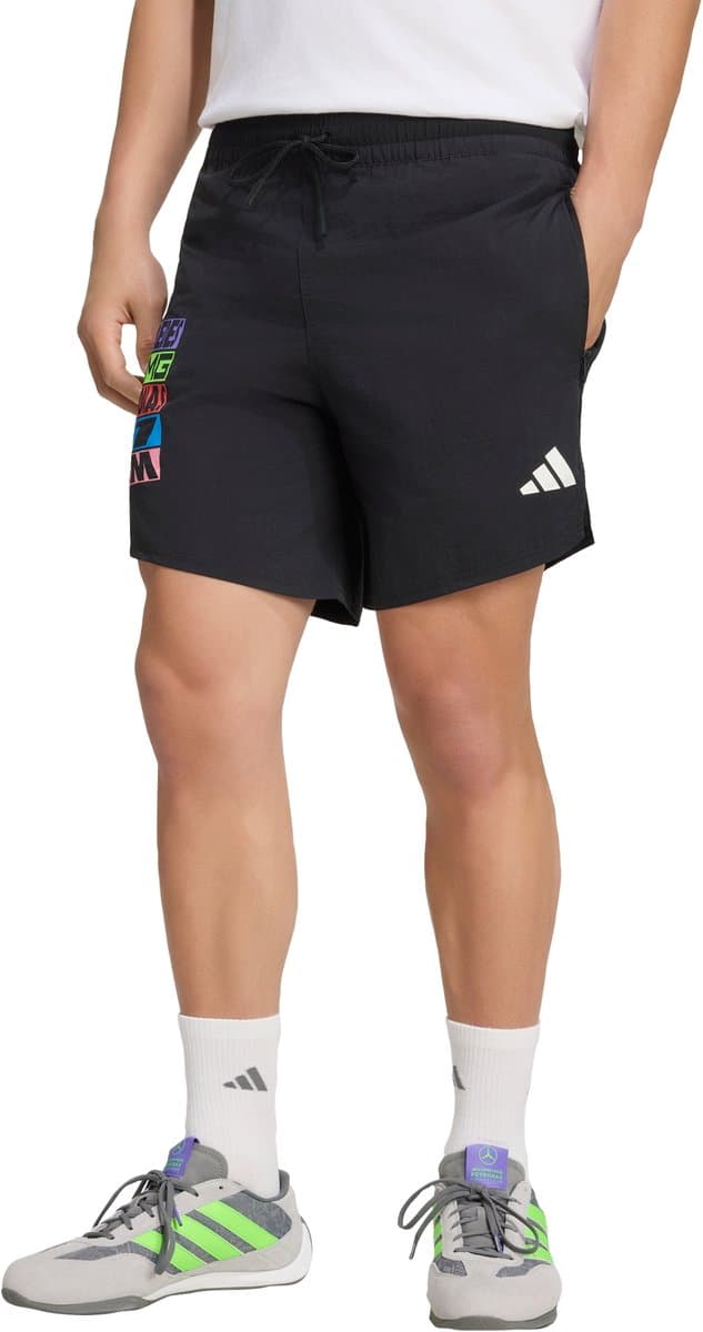Adidas Performance Mercedes - Amg Petronas Formula 1 Team Lights On Short - Unisex - Zwart