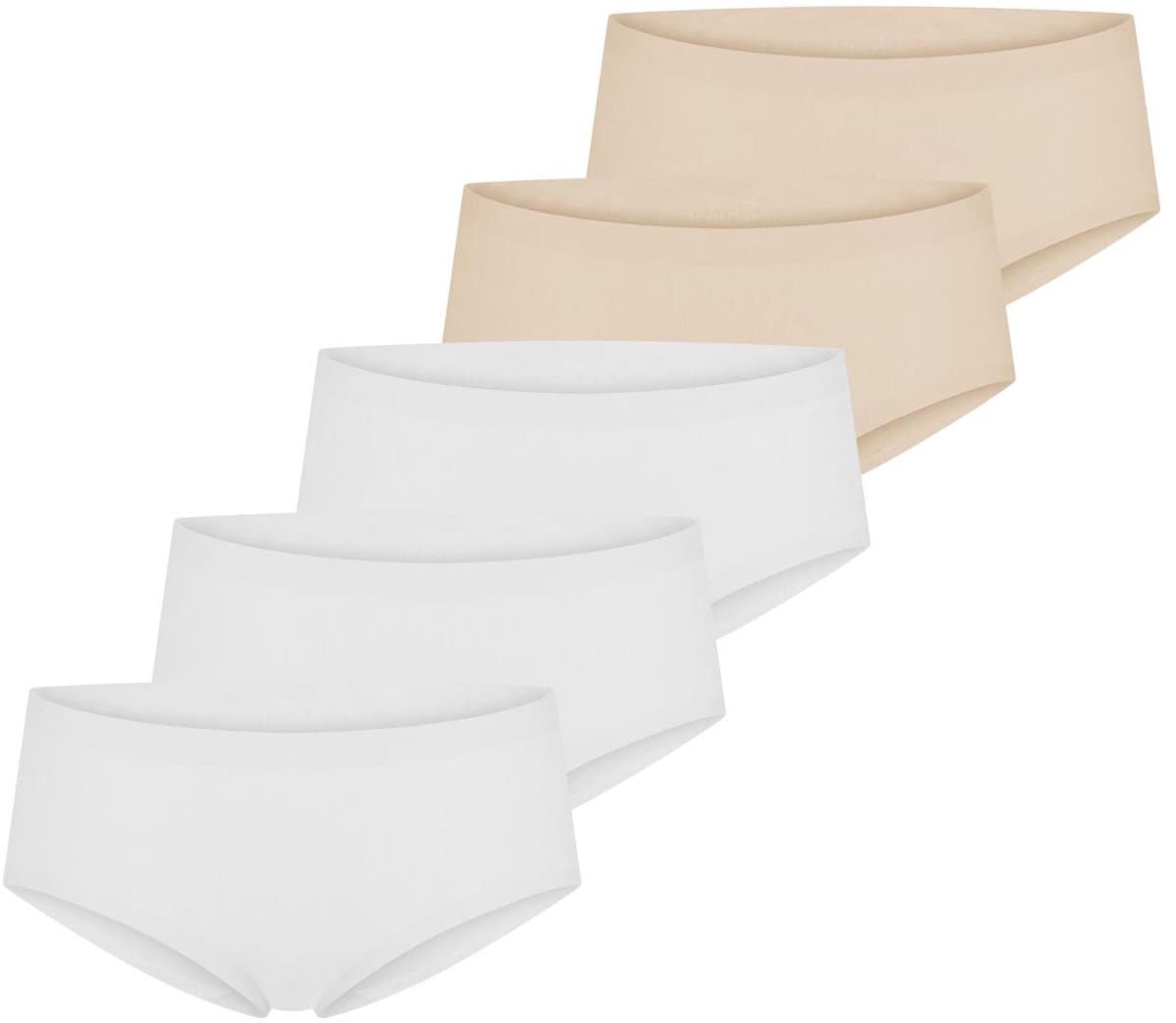 Schiesser Dames slip / onderbroek 5 pack Invisible Cotton