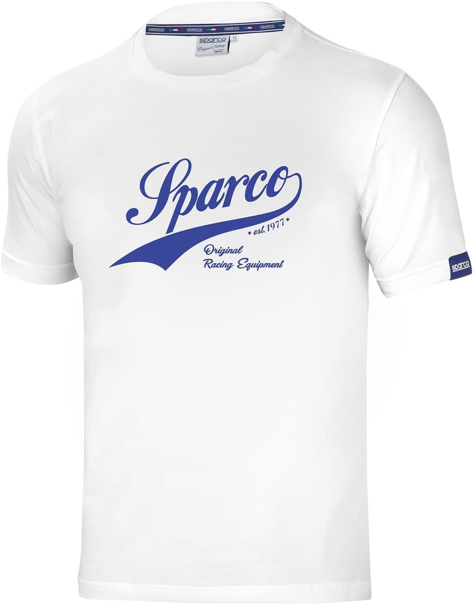 Sparco Vintage T-Shirt - Marineblauw/Wit — Grijs — XL