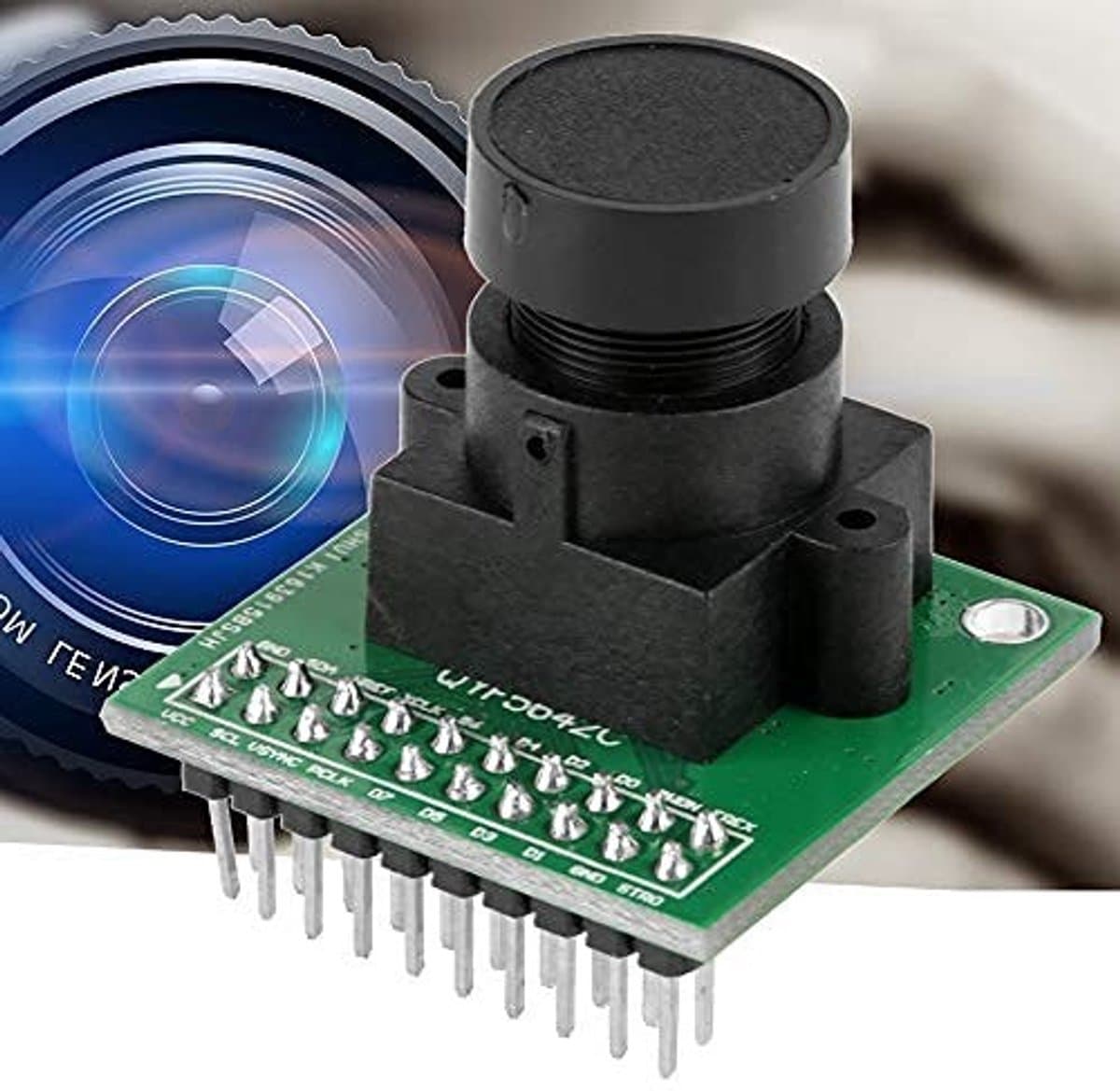 Allecto - Camera Module - OV5642 - 5 Megapixels - Compact Formaat - Handige Focustuning - Geschikt voor Beeldverwerking - Module 3cm x 3cm