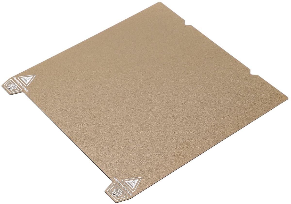 Allecto - Creality PEI-Plaat - Flexibel Verwarmd Bed - 235x235mm - Verwijderbare Verenstalen Plaat - Geschikt voor 3D-printers - Ender 3 V2, Ender ...