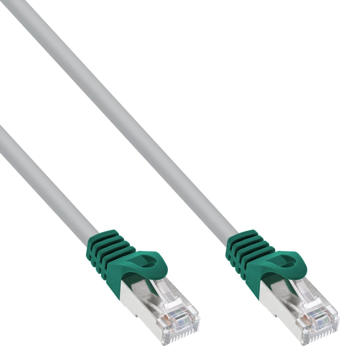 InLine® Crossover patchkabel, S-FTP, Cat. 5e, grijs, 5m