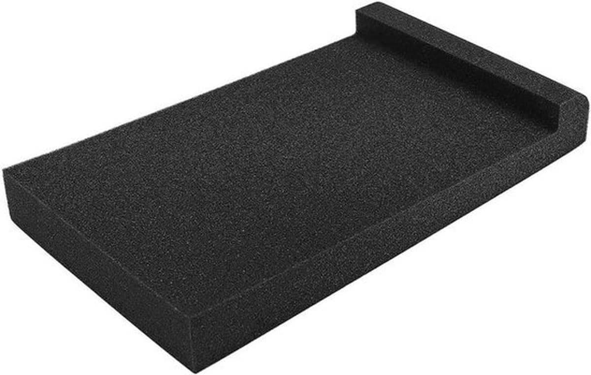 Geluidsisolatie Studio Monitor Pad - Speaker Base - Stabiel en duurzaam - Zwart - Geluidsabsorptie - Geschikt voor alle modellen - 30cm x 17cm x 4.0cm