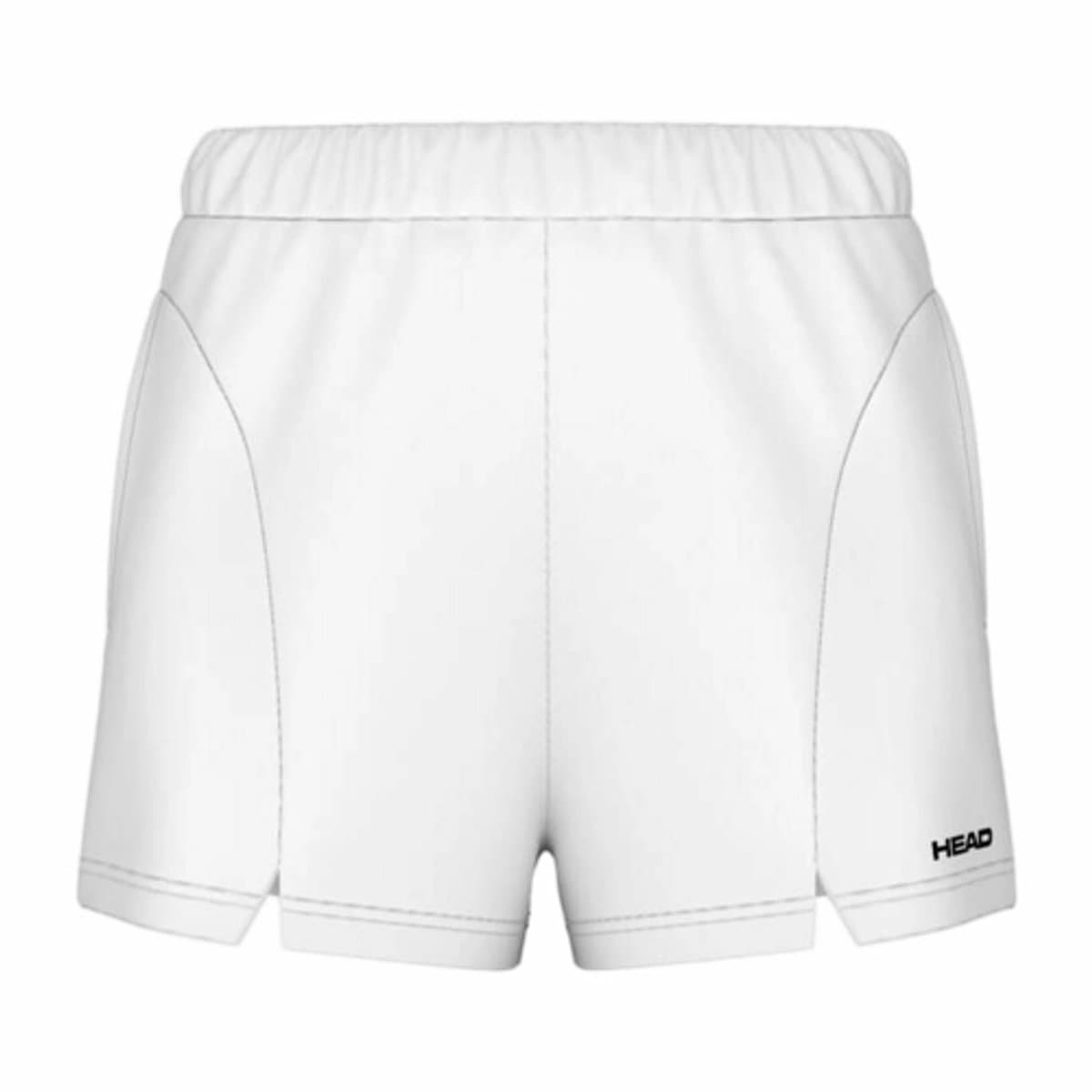 Tennisbroek HEAD Women Dynamic Shorts White-S