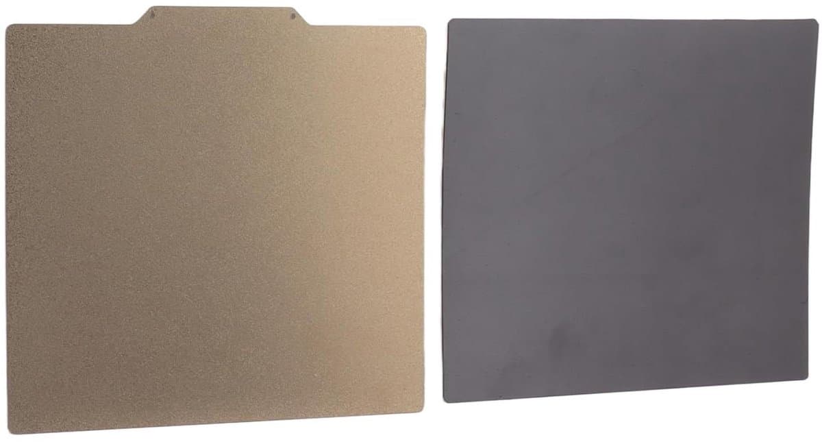 3D Printer Plaat - PEI Verenstaal - Vereenvoudigd Printen - Dubbelzijdige Coating - 220x240 Mm - Zwart