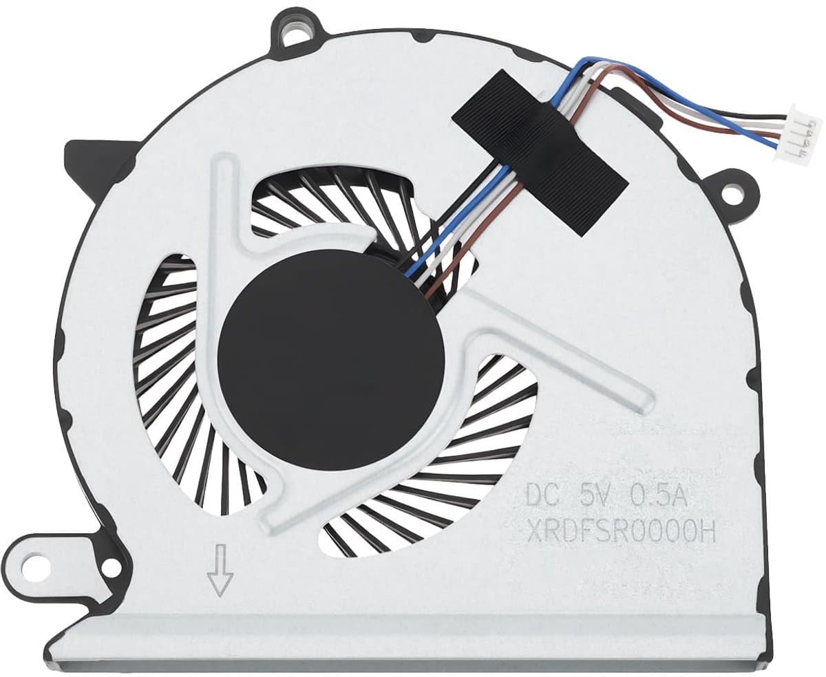 ZEYNOMAX - Laptop CPU Koelventilator - Hoogwaardige Koeling - 4Pin - Geschikt voor HP Pavilion 15-CC 15-CD - Verbetert Koelingsefficiëntie - Betrouw...
