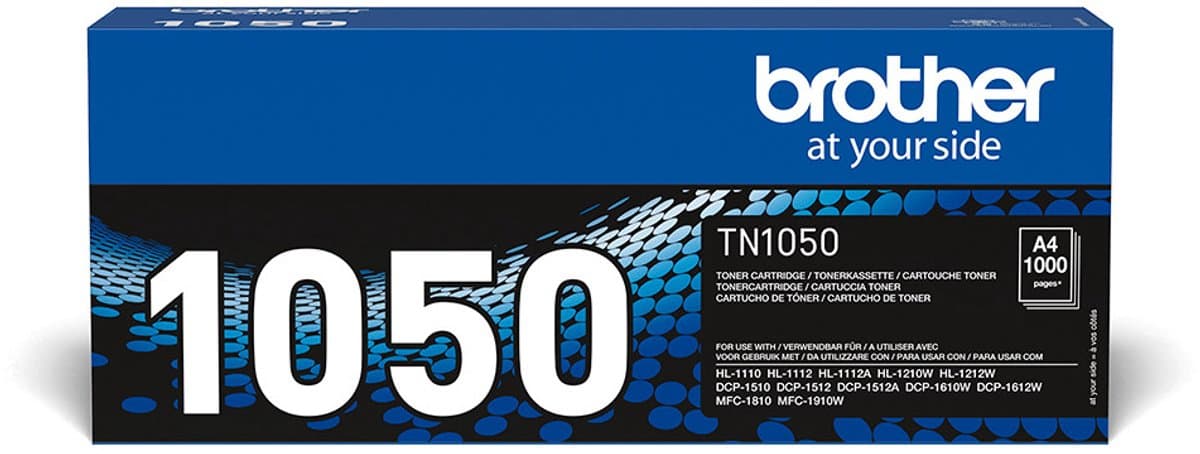 Brother TN-1050 tonercartridge 4 stuk(s) Origineel Zwart