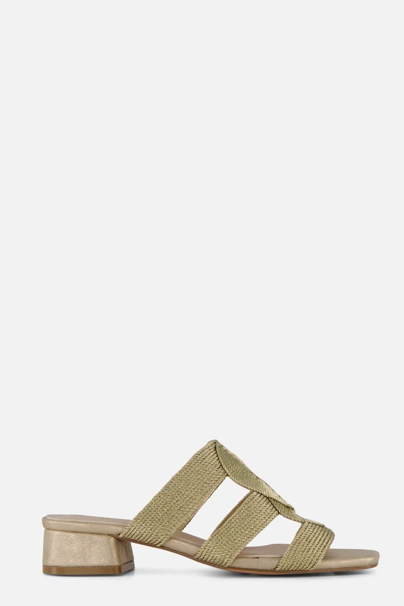 Cellini Slippers goud Synthetisch - Maat 38