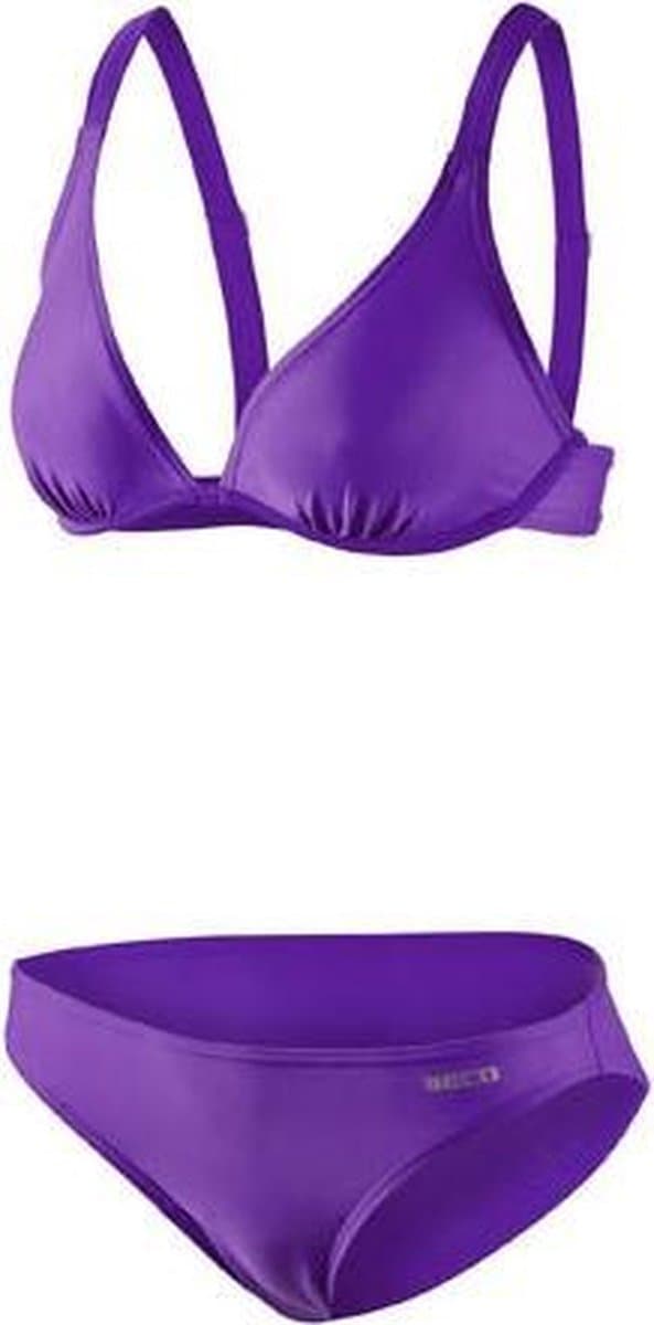 Beco Bikini B-cup Wire-bra Dames Polyamide Paars Maat 40