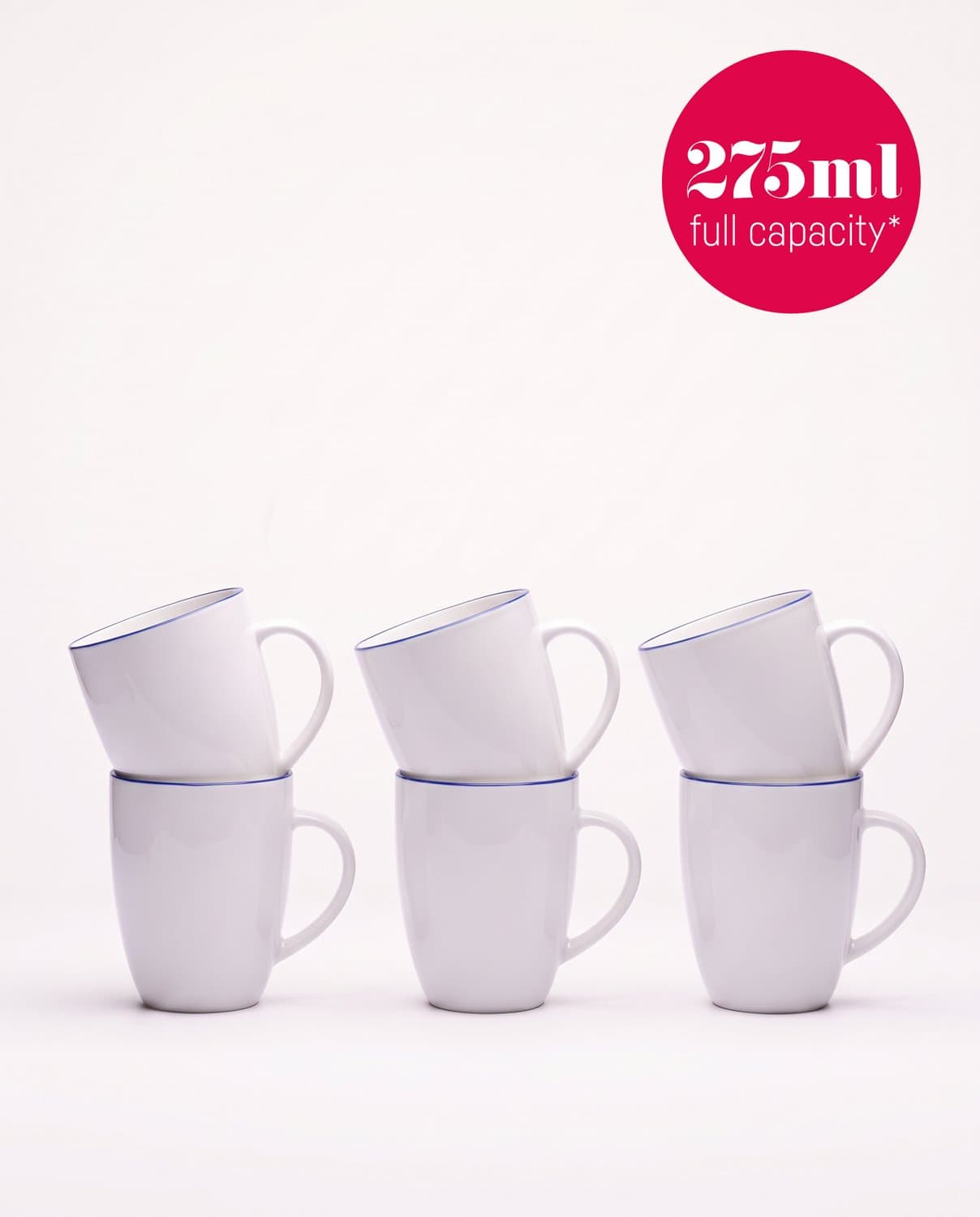 vtwonen - woonaccessoires - wit - set van 6