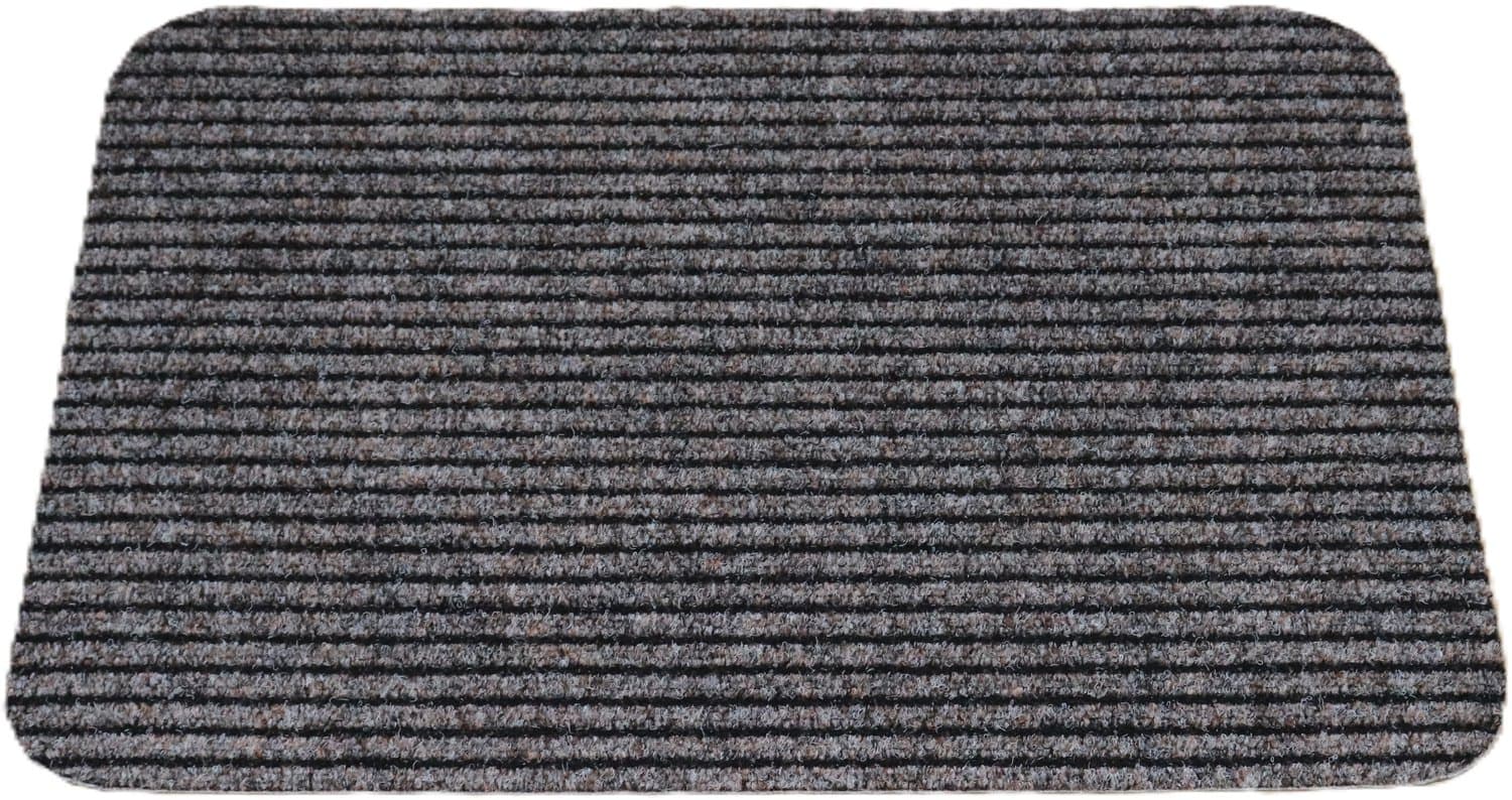 PRIMA - Heavy Duty - Ribbel - Deurmat - Schraapmat - bruin - beige - taupe - 50x70cm - antislip