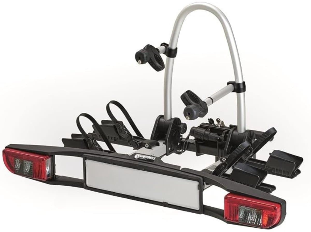Kavora Fietsendrager - Fietsendrager Trekhaak - Fietsenrek - Zwart - 69cm x 48cm x 19cm