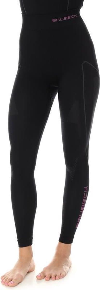 Brubeck Dames Thermobroek - met Nilit® Innergy - Zwart/Roze - M