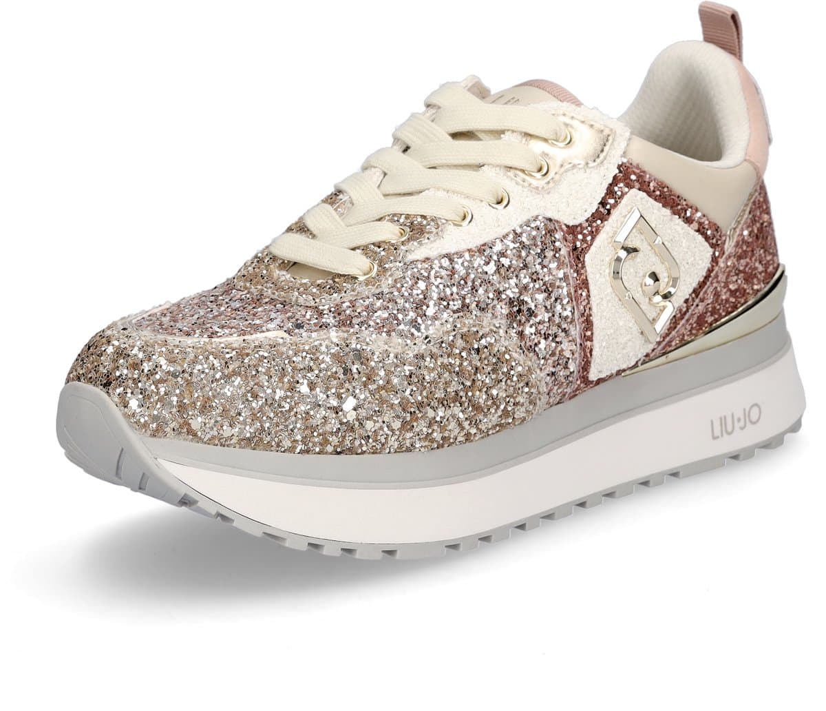 Liu Jo dames sneaker Maxi Wonder 01 goud koper
