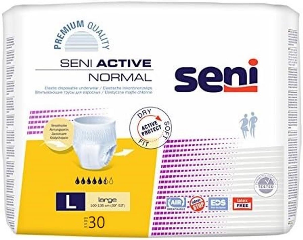 Seni Active Normal Large - 6 pakken van 30 stuks
