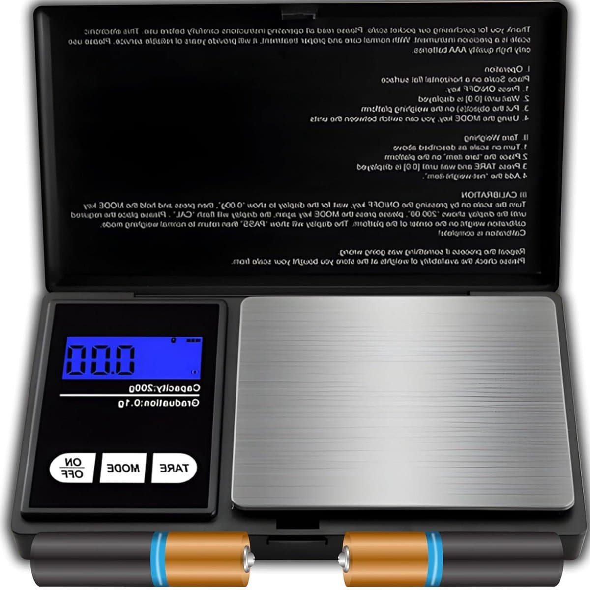 Digitale zakweegschaal met tarrafunctie - LCD-display - Fijne weegschaal - Gouden weegschaal - Tablet weegschaal - Muntenweegschaal - Voedselweegschaal - Mini weegschaal - Keukenweegschaal