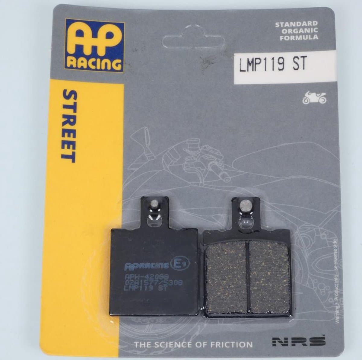 ap racing remblok voor aprilia 125 classic 1995 tot 2003 lmp119st nieuw