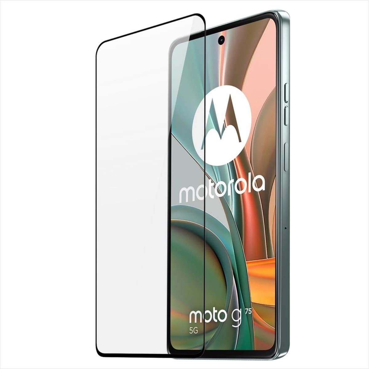 Dux Ducis Screen Protector - Geschikt voor Motorola Moto G75 Screen Protector - Dux Ducis Full-Cover Tempered Glass - Zwart