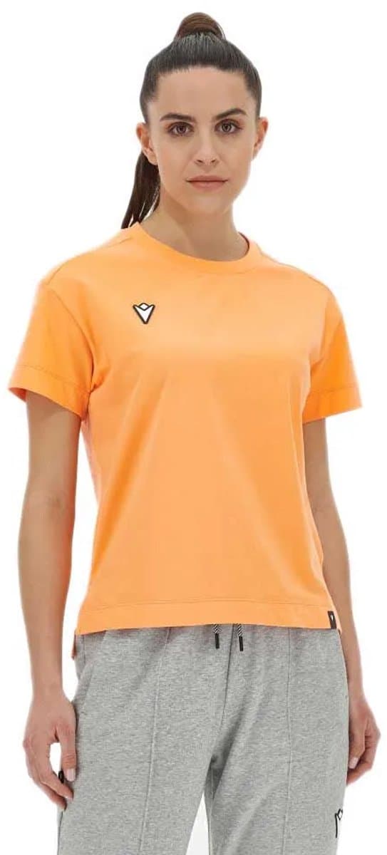 Macron Favignana T-shirt Met Korte Mouwen Oranje L Vrouw