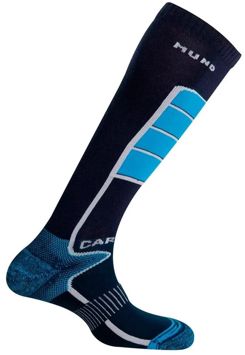 Mund Socks Carving Sokken Blauw EU 42-45 Man