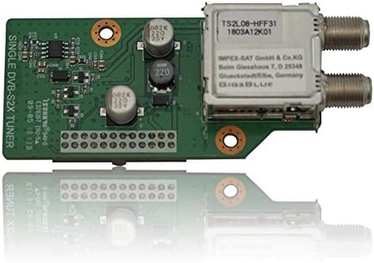 DVB-S2X Multistream Satelliettuner voor Digitale TV Ontvangst