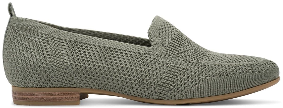 Jana Dames Instapper - 24266-701 Sage (Groen) - Wijdte H - Maat 40