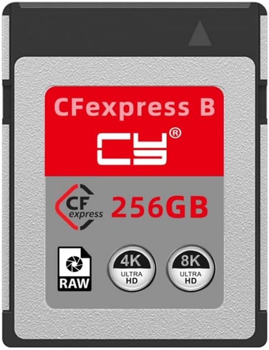 Snelle CFexpress Type B Geheugenkaart 256GB voor 8K RAW Camera's en Videocamera's