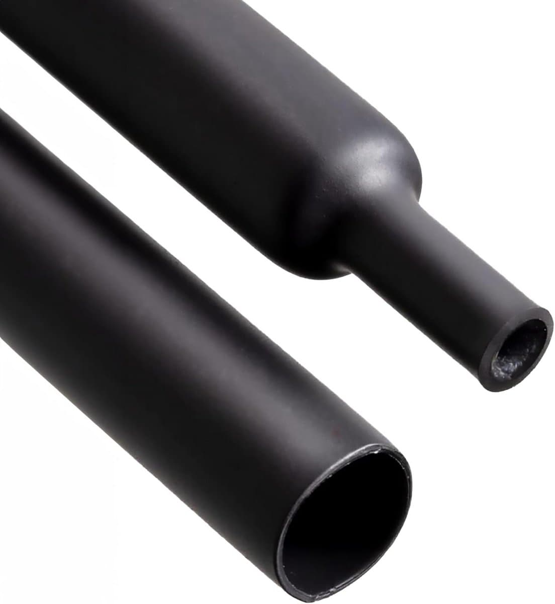 Krimpkous Zwart 2.4/1.2 mm Diameter 2 Meter Isolatie en Bescherming Kabel Reparatie