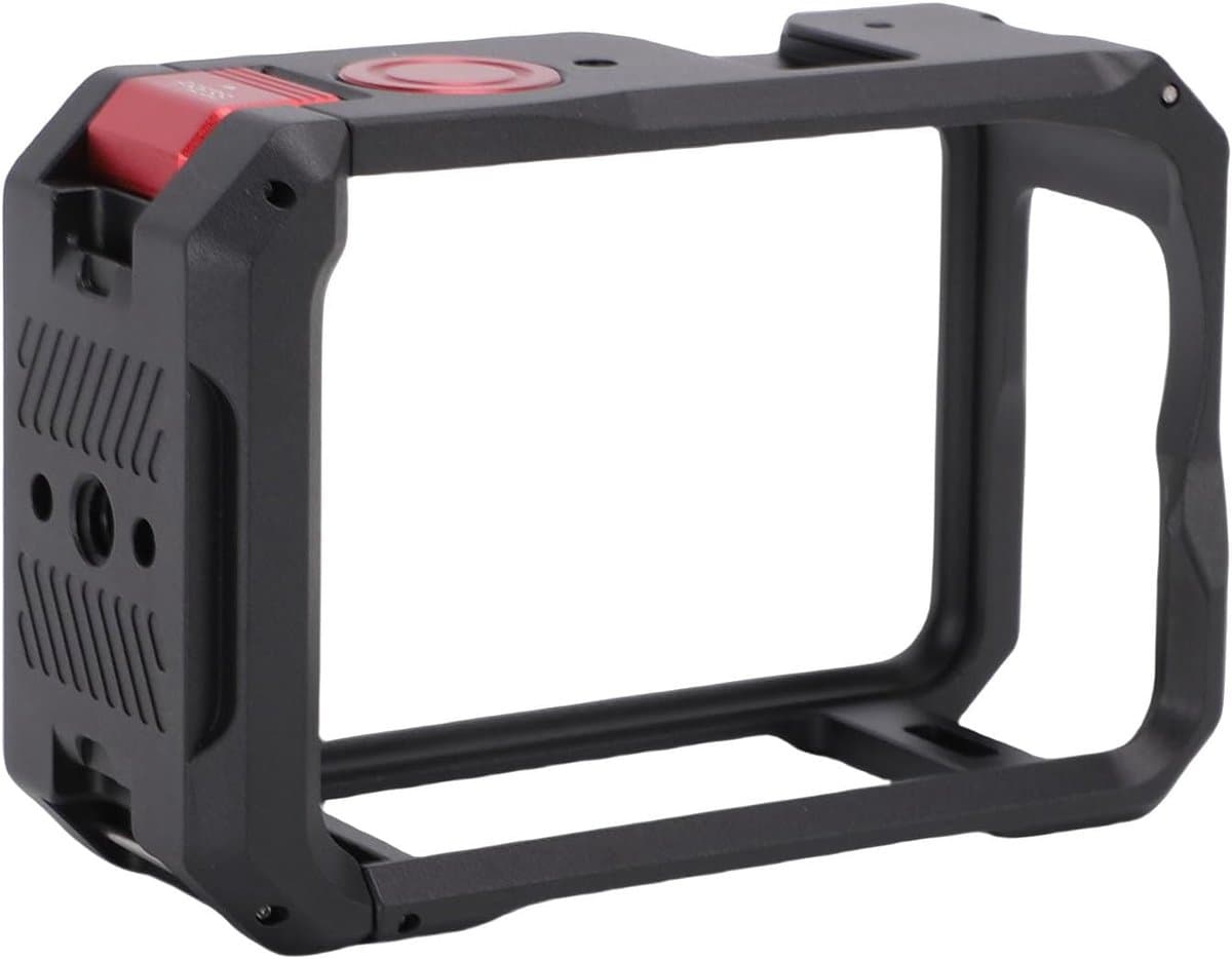 Camera Beschermkooi - Video Kooi - Vlogging Buiten - Snelle Accesoortoegang - 10x9x5 cm - Zwart