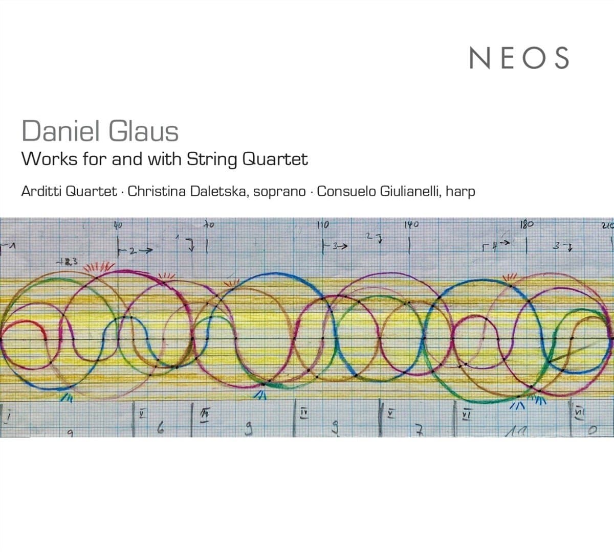Arditti Quartet, Christina Daletska, Consuelo Giulianelli - Daniel Glaus: Works For And With String Quartet (CD)
