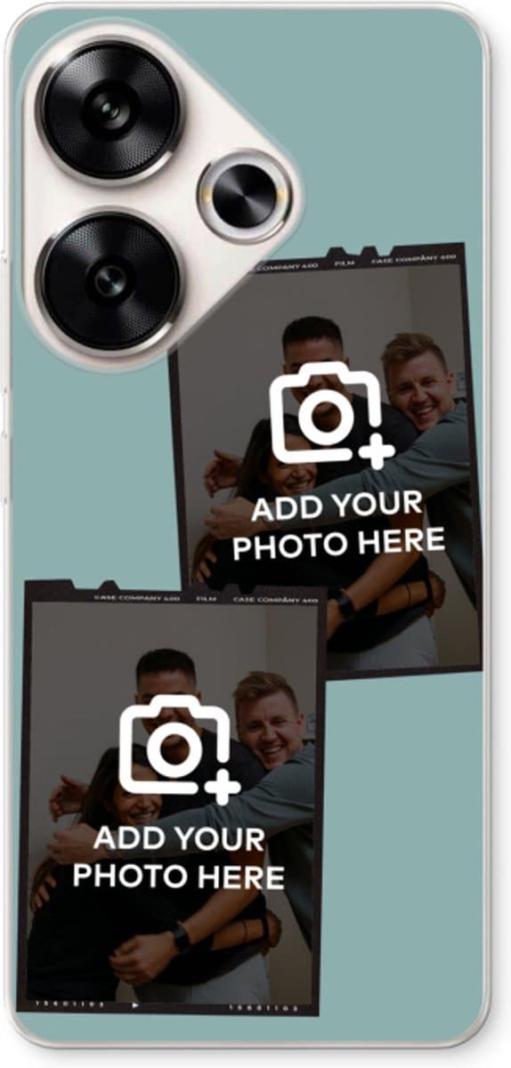 Gepersonaliseerd - Case Company® - Hoesje geschikt voor Xiaomi Poco F6 hoesje - Polaroid Zwart - Soft Cover Telefoonhoesje - Bescherming aan alle Kanten en Schermrand