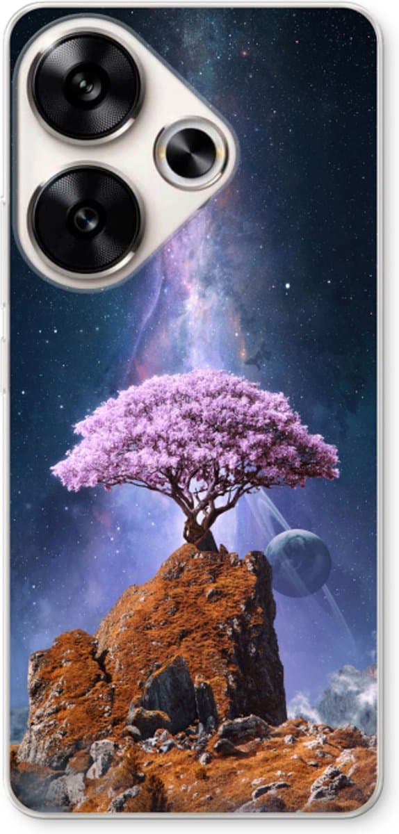 Case Company® - Hoesje geschikt voor Xiaomi Poco F6 hoesje - Ambition - Soft Cover Telefoonhoesje - Bescherming aan alle Kanten en Schermrand