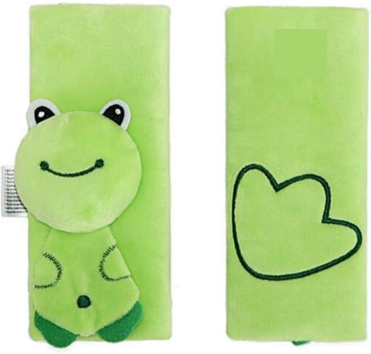 Scoby - Gordelkussen - Gordelhoes - Autokussen - Riemkussen - Kinder Autokussen - Kikker