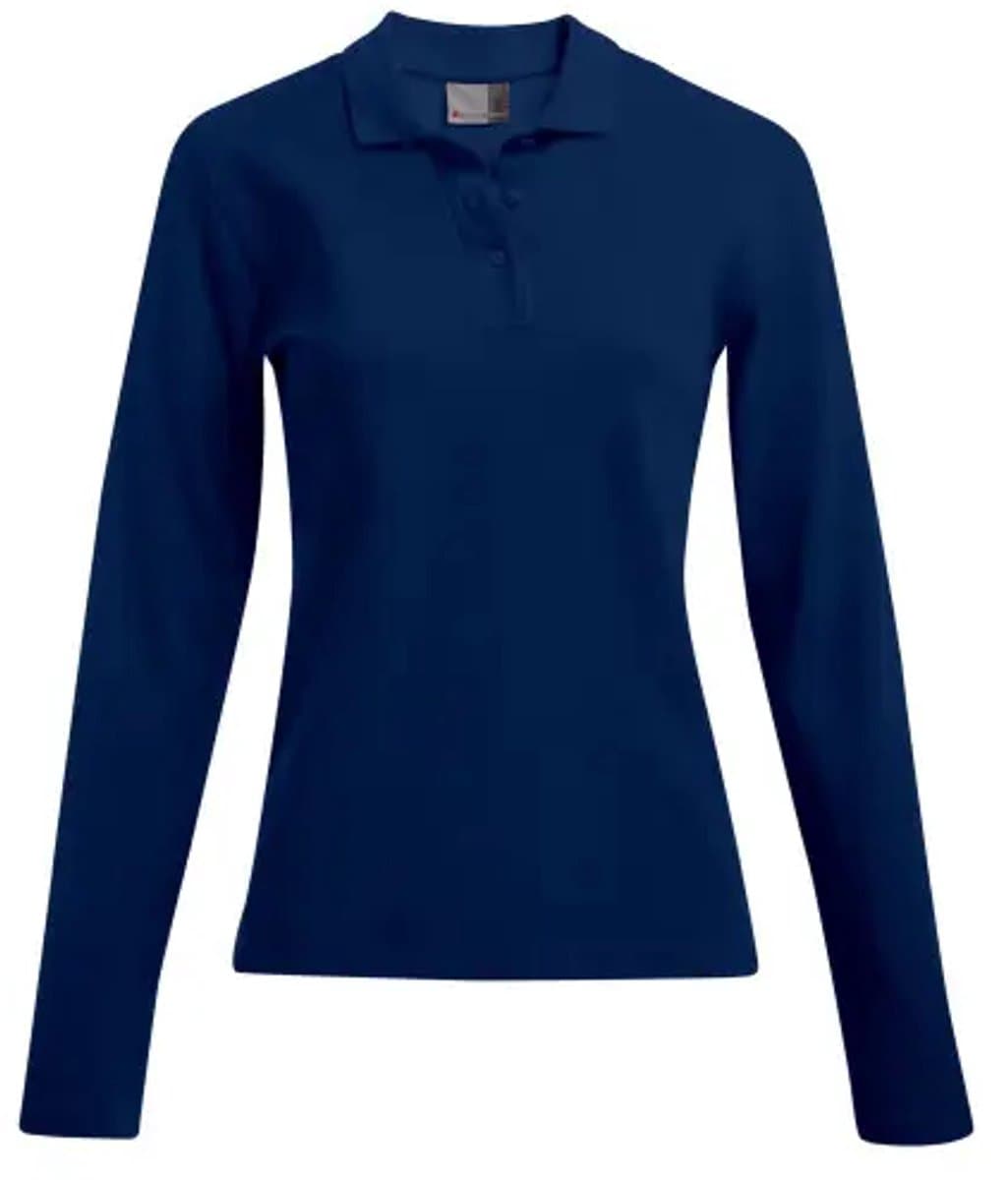 Promodoro Women´s Heavy Polo Long Sleeve E4605 - Navy - XL