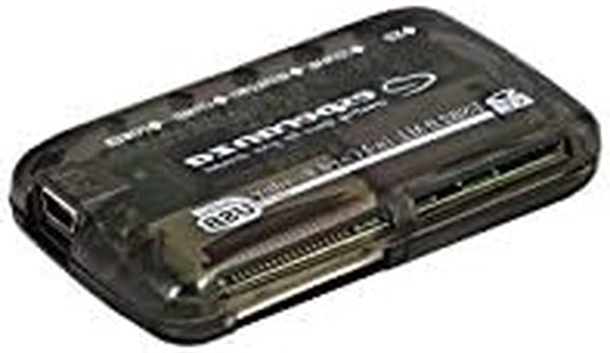 Geheugenkaartlezer - Kaartlezer USB - Data Overzetten - All-in-One - 60 x 60 x 85 cm - Zwart