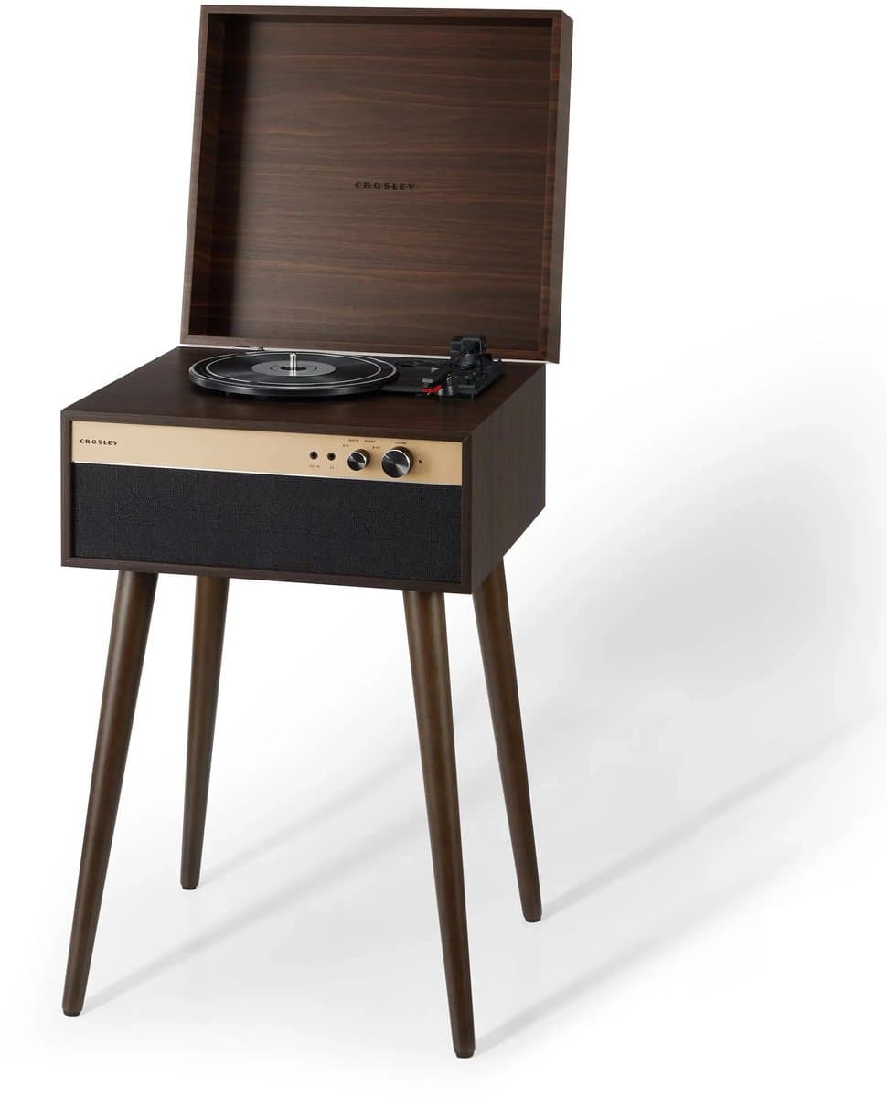 Crosley Jasper - Walnoot - Bluetooth platenspeler