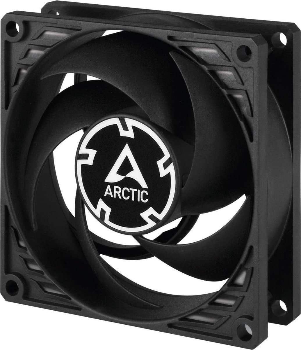 ARCTIC P8 PWM PST Computer behuizing Ventilator 8 cm Zwart