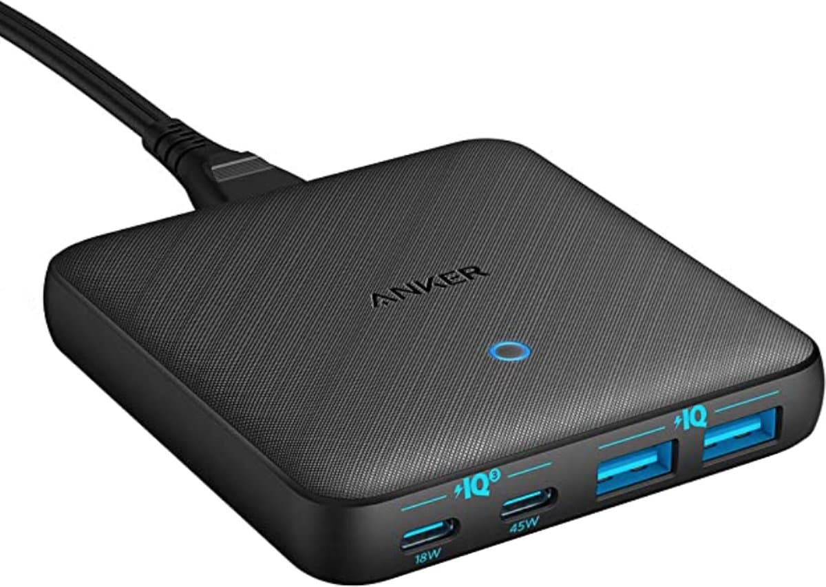 Anker 543 Powerport Atom III universeel zwart snel opladen binnen