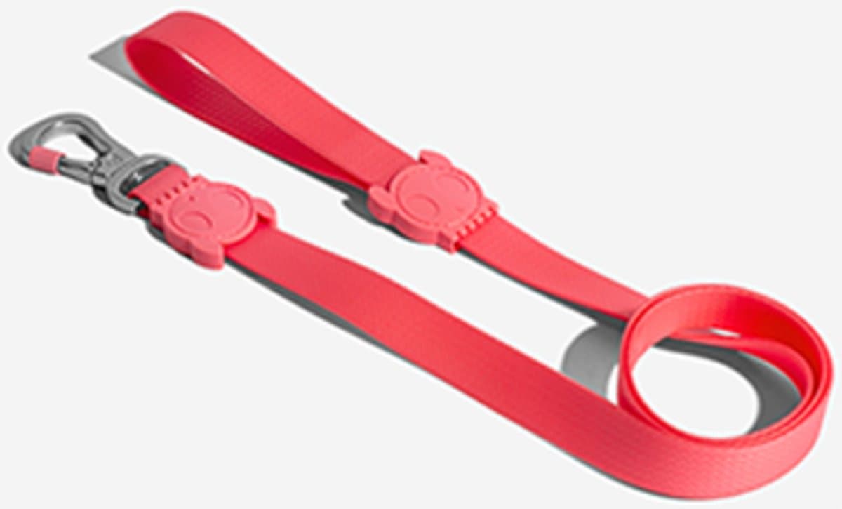 Zee.Dog Neopro Bubblegum Lijn Pink - Hondenriem - 120x2.5 cm