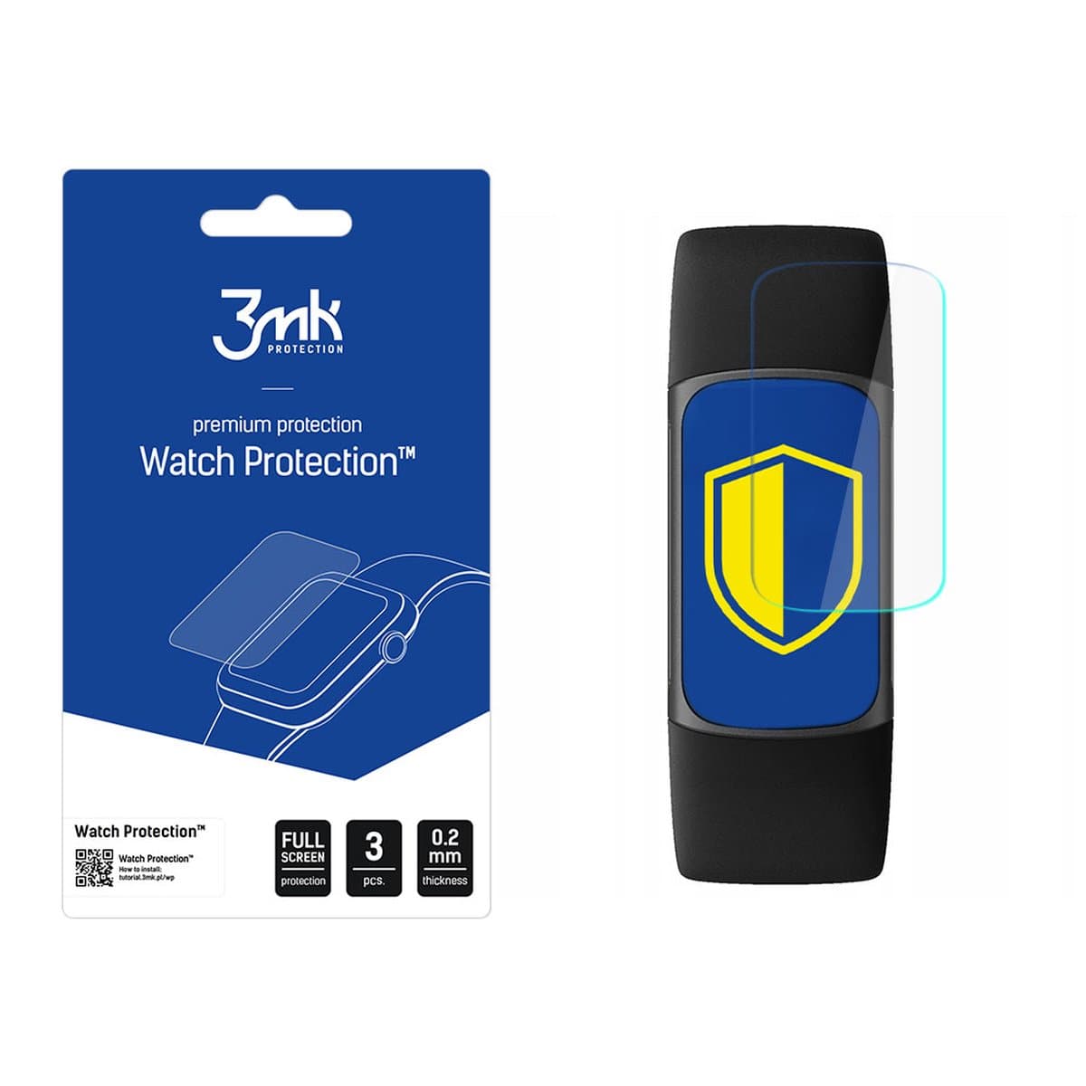 FitBit Charge 5 - 3mk Watch Protection v. ARC+